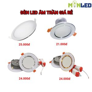 Đèn LED âm trần giá rẻ – Có nên mua hay không Chuyên gia nói gì