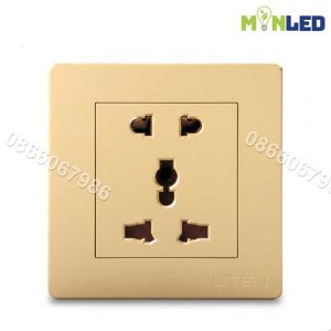 Ổ cắm 3 chấu và 2 chấu đa năng UTEN Q7