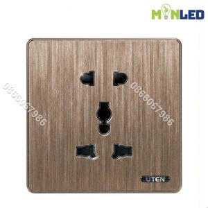 Ổ cắm 3 chấu và 2 chấu đa năng UTEN S400