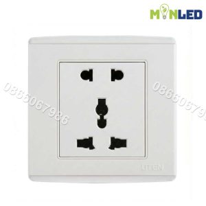 Ổ cắm 3 chấu và 2 chấu đa năng UTEN V4.0