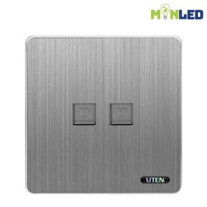 Ổ cắm điện thoại đôi UTEN S300
