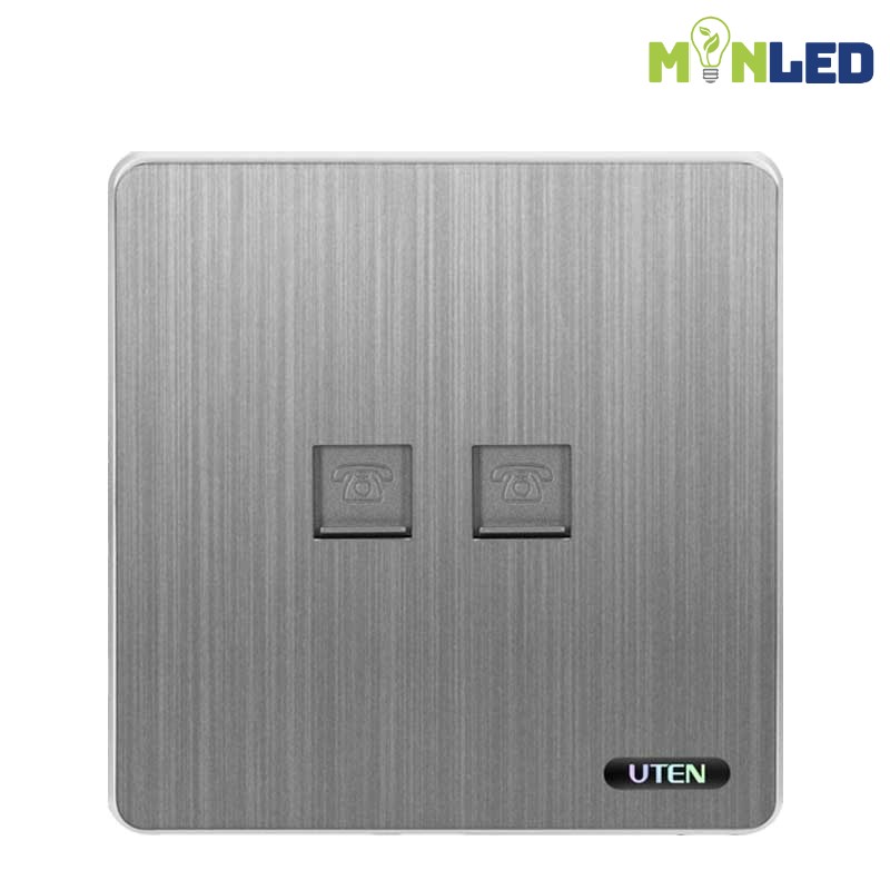 Ổ cắm điện thoại đôi UTEN S300