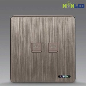 Ổ cắm điện thoại đôi UTEN S400