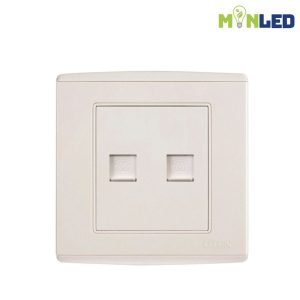 Ổ cắm điện thoại đôi UTEN V4.0