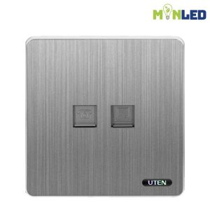 Ổ cắm điện thoại + mạng UTEN S300