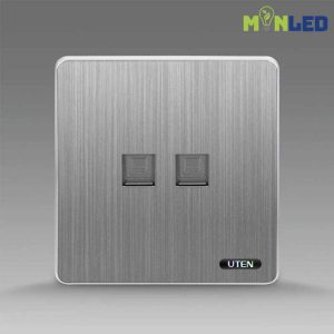 Ổ cắm mạng đôi UTEN S300Ổ cắm mạng đôi UTEN S300
