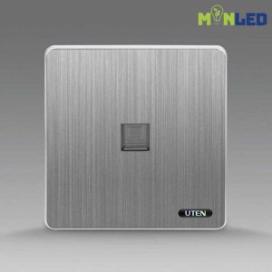 Ổ cắm mạng đơn UTEN S300-Màu xám