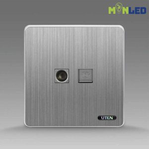 Ổ cắm tivi + điện thoại UTEN S300