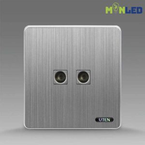 Ổ cắm tivi đôi UTEN S300