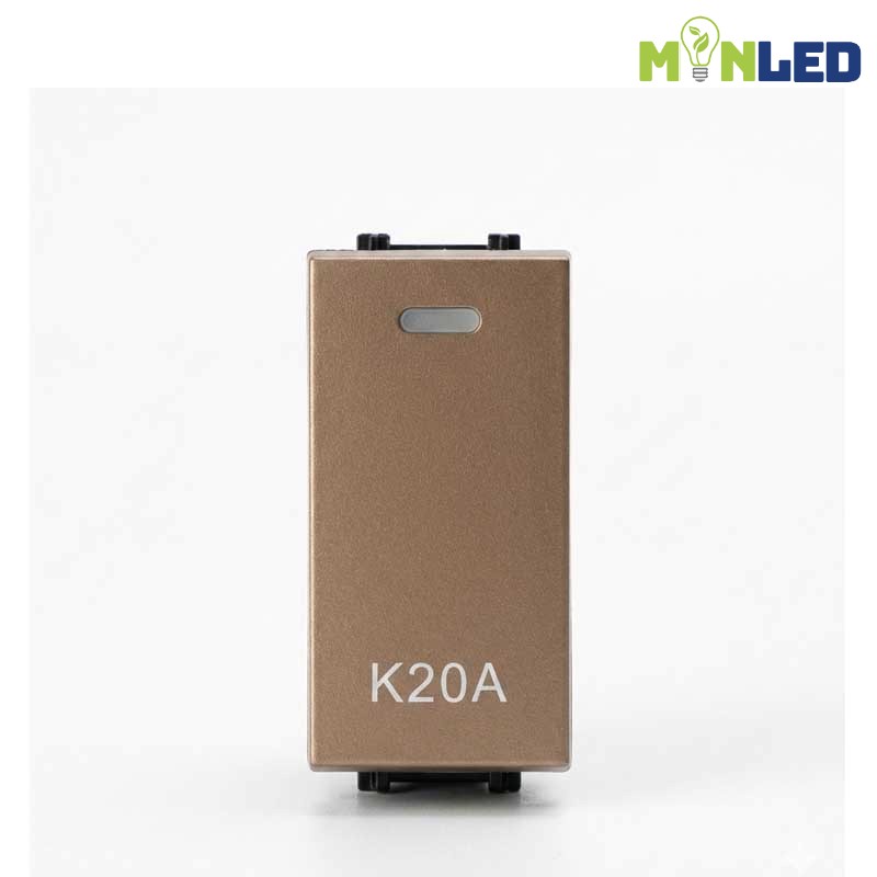 Công tắc bình nóng 20A cỡ S UTEN V7.1