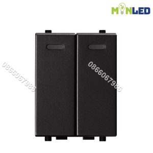 Công tắc đôi 1 chiều cỡ XS UTEN A8.1
