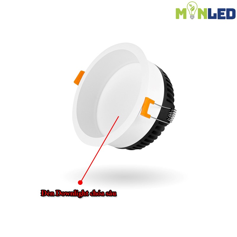 Đèn Downlight mặt cong (chóa sâu) – Tinh tế trong thẩm mỹ và chống chói