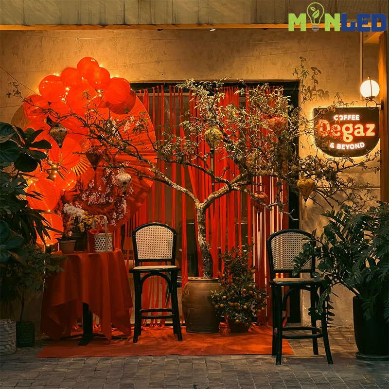 Khu vực check-in quán Cafe