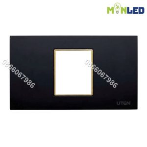 Mặt chữ nhật cho 1 thiết bị cỡ M UTEN V.ProMax - Black
