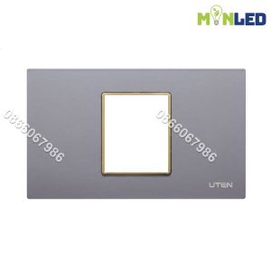 Mặt chữ nhật cho 1 thiết bị cỡ M UTEN V.ProMax - Gray
