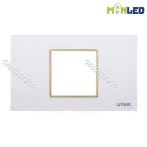 Mặt chữ nhật cho 1 thiết bị cỡ M UTEN V.ProMax - White