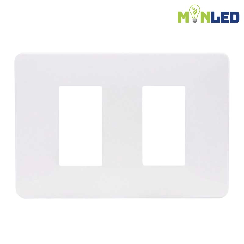 Mặt chữ nhật cho 2 thiết bị cỡ S UTEN Q120B