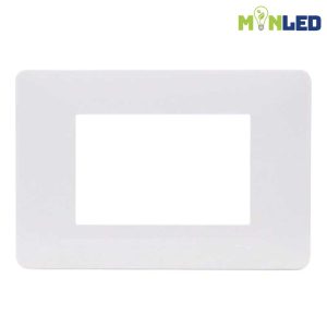 Mặt chữ nhật cho 3 thiết bị cỡ S UTEN Q120B