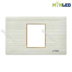 Mặt chữ nhật cho thiết bị cỡ M UTEN V7.0 - Viền vàng