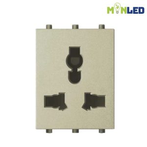 Ổ cắm 3 chấu cỡ M UTEN V9.1