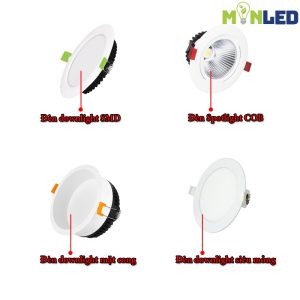 So sánh 4 dòng đèn downlight âm trần phổ biến – Góc nhìn từ chuyên gia chiếu sáng