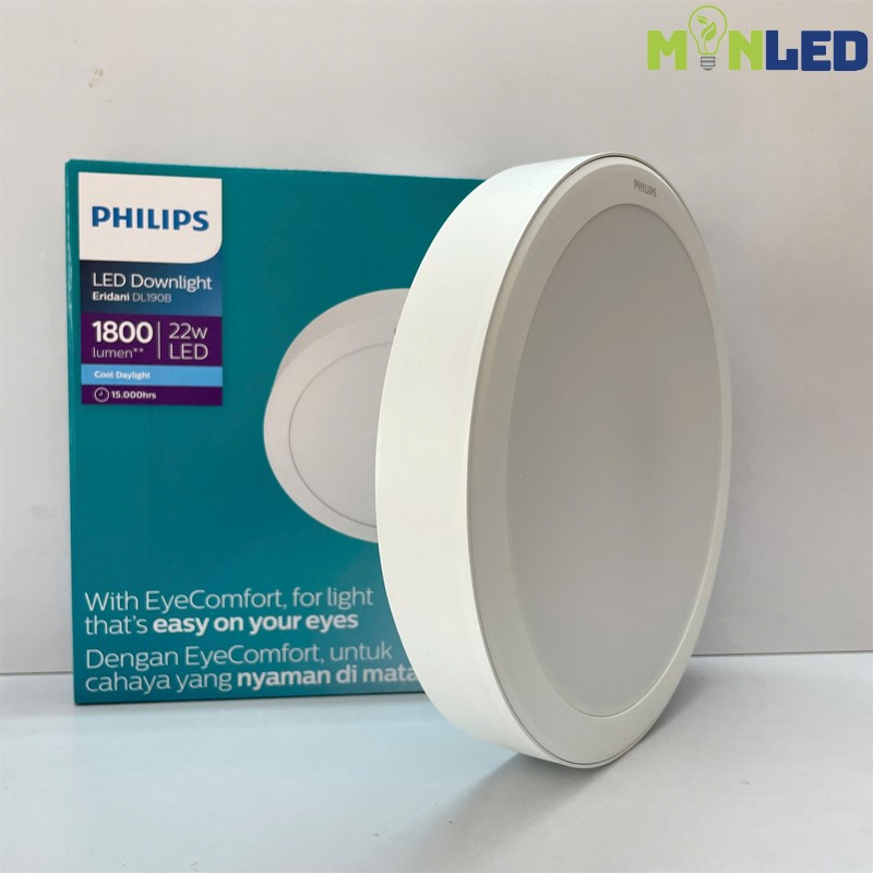 Đèn LED ốp trần Philips Eridani RD Surface LED18 D200 22W