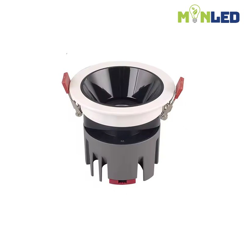 Đèn âm trần chiếu điểm Phillips OEM KLS06A-Chóa Đen