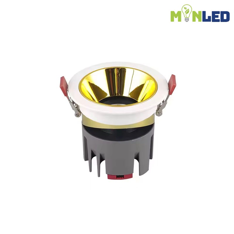 Đèn âm trần chiếu điểm Phillips OEM KLS06A-Chóa Vàng