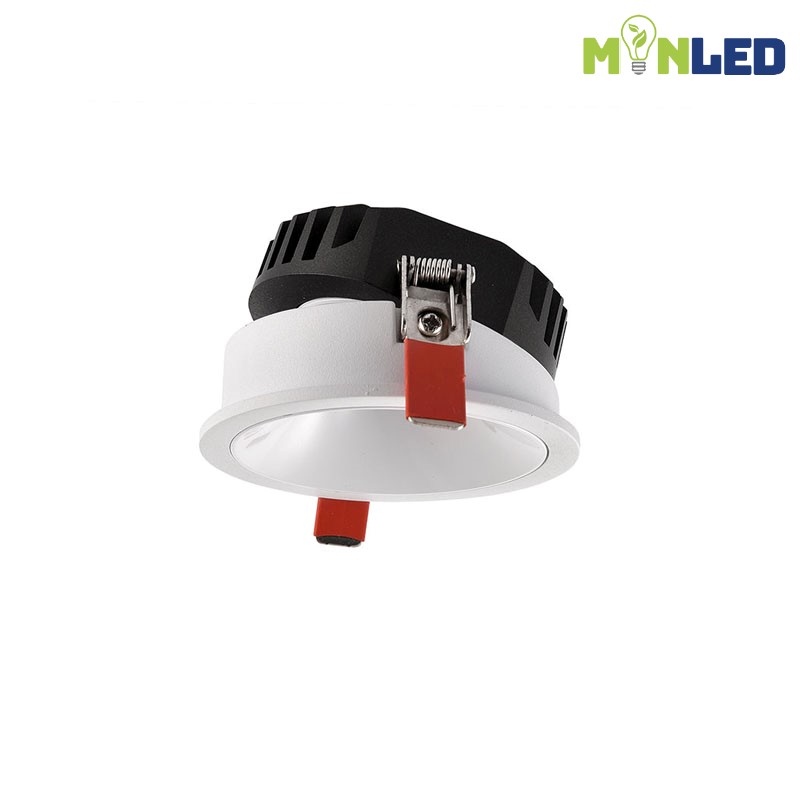 Đèn âm trần chiếu điểm đế thấp Philips OEM KLS06T-Chóa trắng