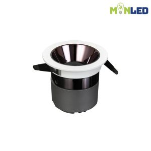 Đèn led chiếu điểm Philips OEM KLS06-Chóa Đen