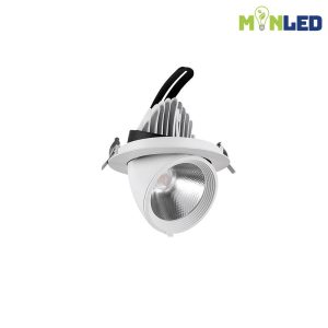 Đèn led chiếu điểm xoay 360 Philips OEM KLSX05-Chóa Trắng