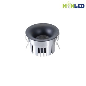 Đèn âm trần chiếu điểm Philips OEM KLSR07-Chóa đen