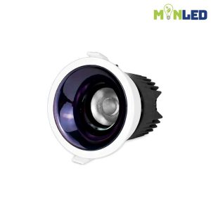 Đèn led âm trần rọi Kingled Amethyst DLRA-Chóa tím