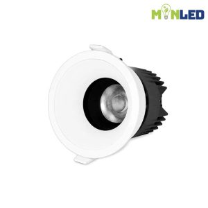 Đèn led âm trần rọi Kingled Amethyst DLRA-Chóa trắng