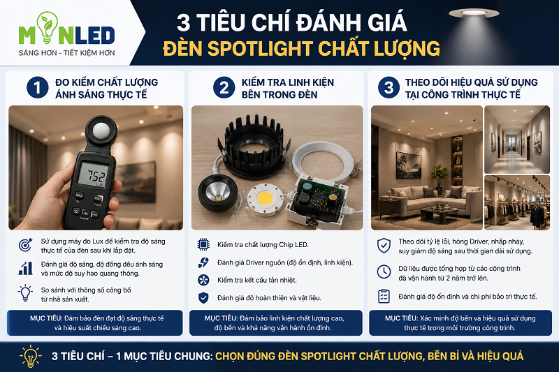 Để đánh giá một chiếc đèn tốt cần dựa trên những tiêu chí cụ thể Để đánh giá một chiếc đèn tốt cần dựa trên những tiêu chí cụ thể