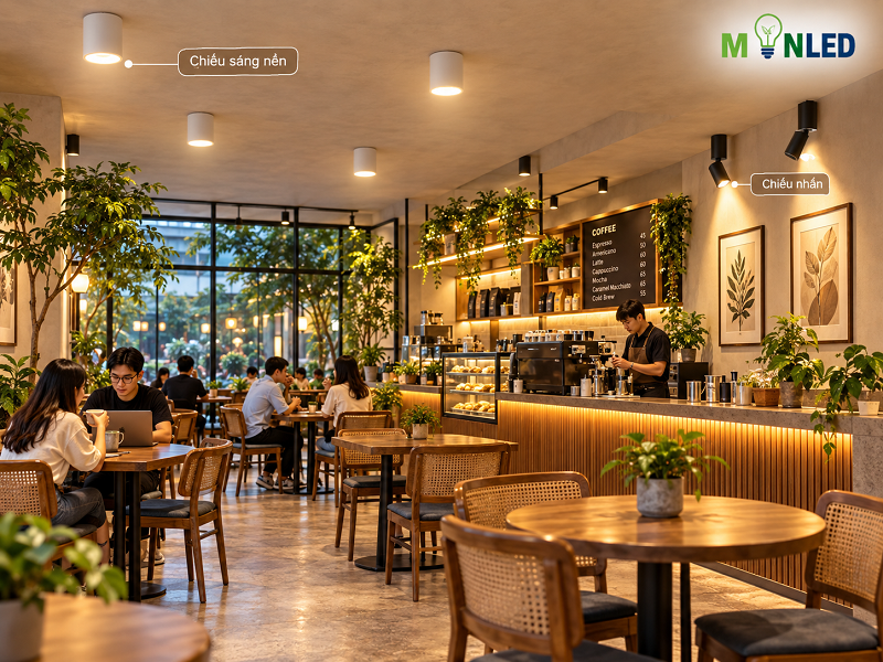 Den ong bo quan cafe 1
